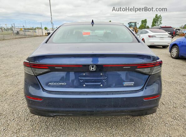 1HGCY2F86PA068839 2023 HONDA ACCORD Blue Widok z tyłu