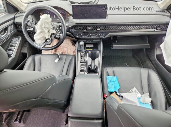 1HGCY2F86PA068839 2023 HONDA ACCORD Blue Widok deski rozdzielczej