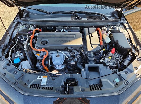 1HGCY2F86SA084337 2025 HONDA ACCORD Black Rear interior view