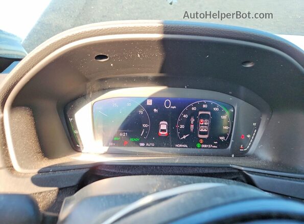 1HGCY2F86SA084337 2025 HONDA ACCORD Black Instrument cluster view