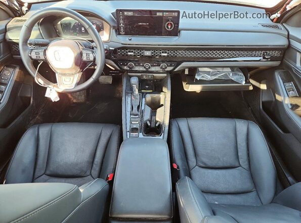 1HGCY2F86SA084337 2025 HONDA ACCORD Black Dashboard view