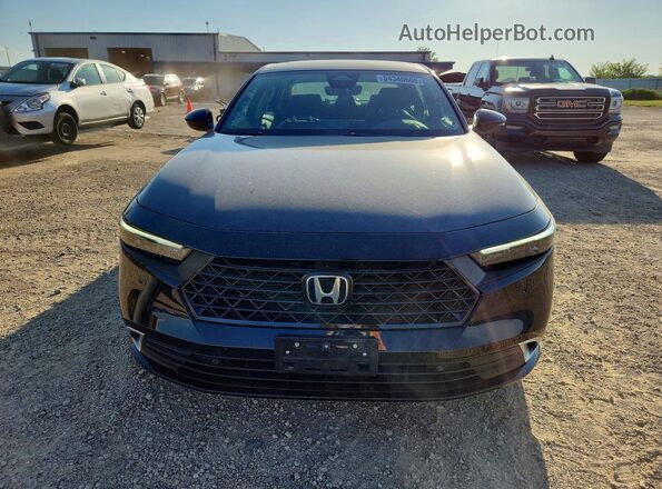 1HGCY2F86SA084337 2025 HONDA ACCORD Black Front view