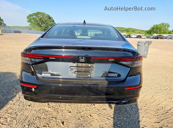 1HGCY2F86SA084337 2025 HONDA ACCORD Black Rear view