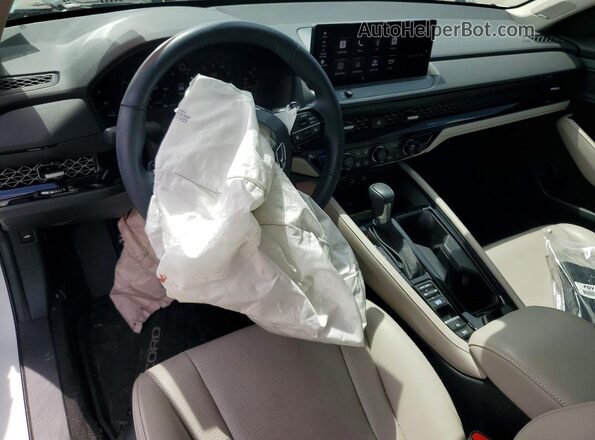 1HGCY2F87PA043397 2023 HONDA ACCORD White Vista del salpicadero