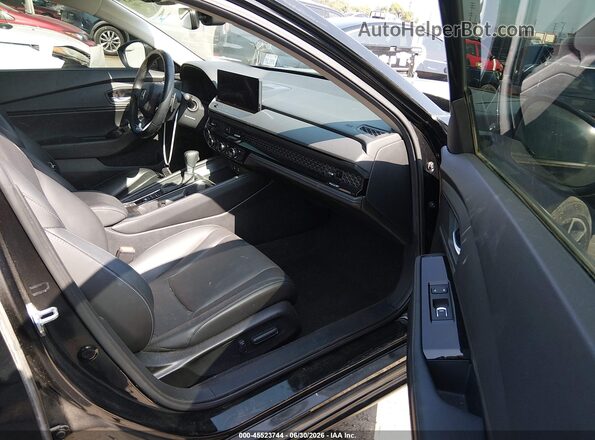 1HGCY2F87RA068741 2024 HONDA ACCORD Черный Вид салона спереди