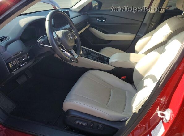 1HGCY2F87RA085474 2024 HONDA ACCORD Red წინა სალონის ხედი