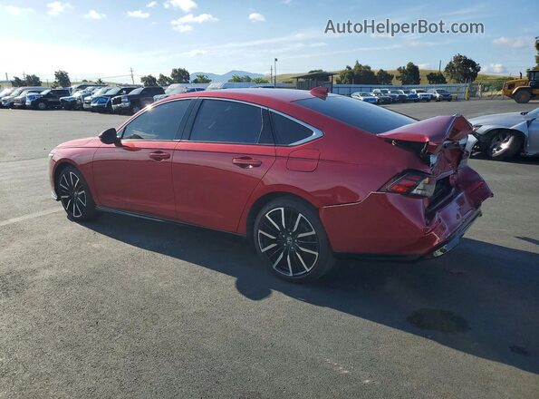 1HGCY2F87RA085474 2024 HONDA ACCORD Red უკანა მარცხენა