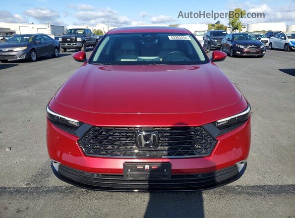 1HGCY2F87RA085474 2024 HONDA ACCORD Red წინა ხედი
