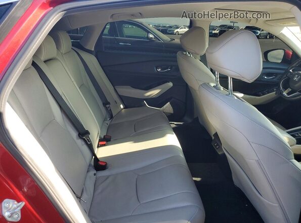 1HGCY2F87RA085474 2024 HONDA ACCORD Red უკანა სავარძლების ხედი