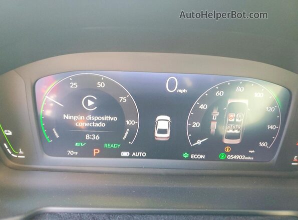 1HGCY2F87RA085474 2024 HONDA ACCORD Red ხელსაწყოთა პანელის ხედი