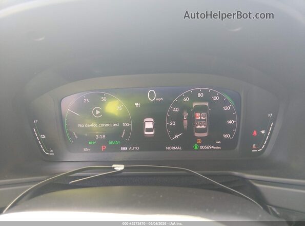 1HGCY2F87SA068051 2025 HONDA ACCORD Gray Widok tylnych siedzeń