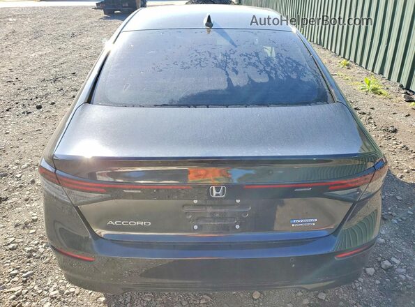 1HGCY2F87SA078921 2025 HONDA ACCORD Black Widok z tyłu