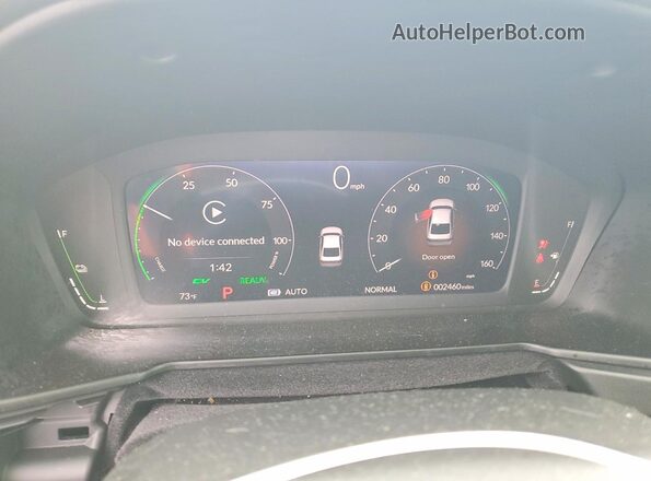 1HGCY2F89TA026384 2026 HONDA ACCORD Black Vista del cuadro de instrumentos