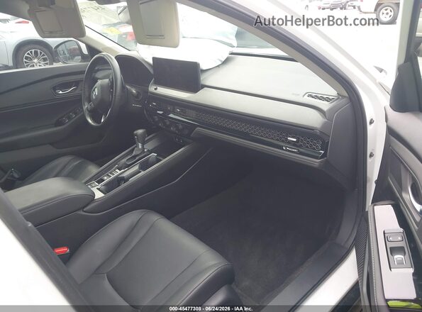 1HGCY2F8XPA003184 2023 HONDA ACCORD Белый Вид салона спереди