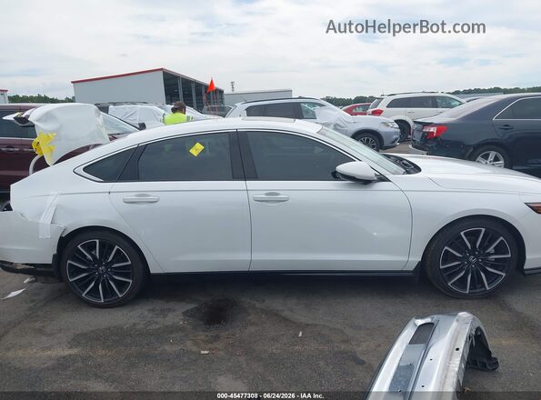 1HGCY2F8XPA003184 2023 HONDA ACCORD Белый Вид задней части салона