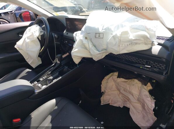 1HGCY2F8XPA049257 2023 HONDA ACCORD Gray Вид салону спереду