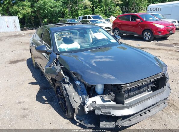 1HGCY2F8XPA049257 2023 HONDA ACCORD Gray Вид спереду