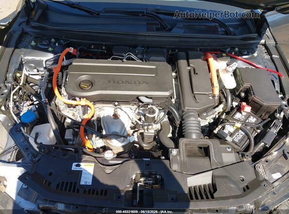 1HGCY2F8XPA049257 2023 HONDA ACCORD Gray Вид ззаду