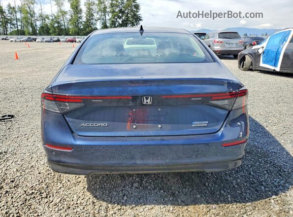 1HGCY2F8XRA082276 2024 HONDA ACCORD Синий Вид сзади