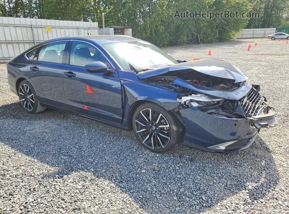 1HGCY2F8XRA082276 2024 HONDA ACCORD Синий Передняя правая четверть