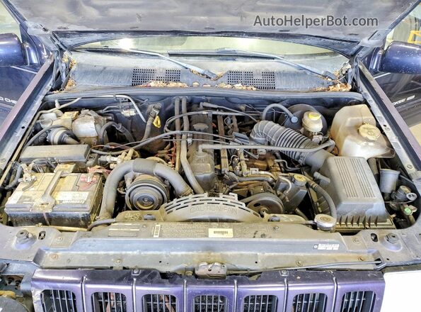 1J4GZ78S2WC150650 2016 JEEP GRAND Purple Вид підкапотного простору