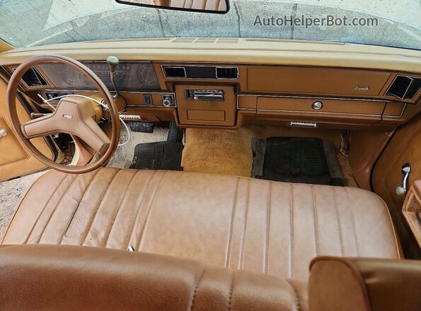 1L69G9C173255 1979 CHEVROLET IMPALA Кремовый Вид панели приборов