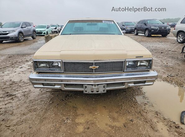 1L69G9C173255 1979 CHEVROLET IMPALA Кремовый Вид спереди