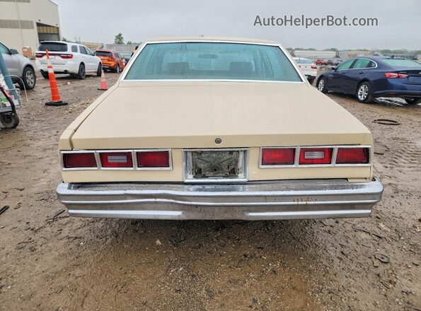 1L69G9C173255 1979 CHEVROLET IMPALA Кремовый Вид сзади