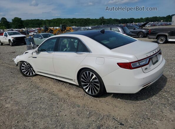 1LN6L9AP8J5601156 2018 LINCOLN CONTINENTA Белый Задняя левая четверть