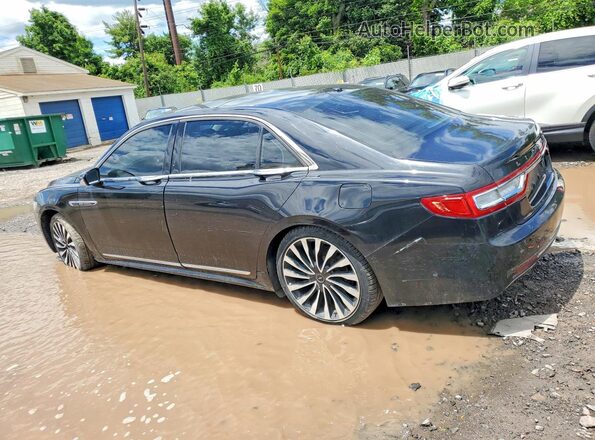 1LN6L9BC5H5624481 2017 LINCOLN CONTINENTA Black Հետևի ձախ