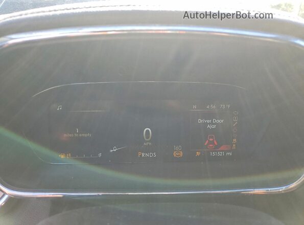 1LN6L9HK5K5600655 2019 LINCOLN CONTINENTA Black Սարքավորումների վահանակի տեսք