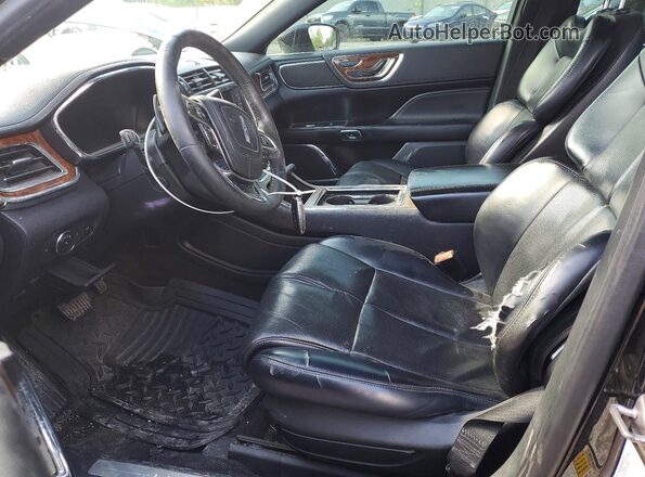 1LN6L9HK5K5600655 2019 LINCOLN CONTINENTA Black Սալոնի դիմացի տեսք
