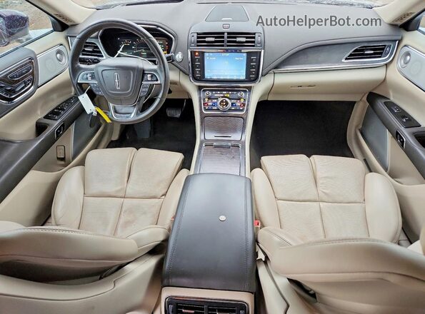 1LN6L9RP2L5602102 2020 LINCOLN CONTINENTA Burgundy Dashboard view