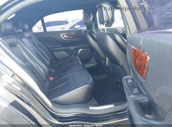 1LN6L9SK2J5603441 2018 LINCOLN CONTINENTA Black Widok naklejki z numerem VIN
