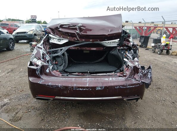 1LN6L9SK5J5617320 2018 LINCOLN CONTINENTA Burgundy 