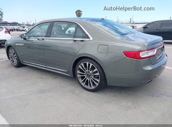 1LN6L9TK8H5607003 2017 LINCOLN CONTINENTA Серый Задняя левая четверть