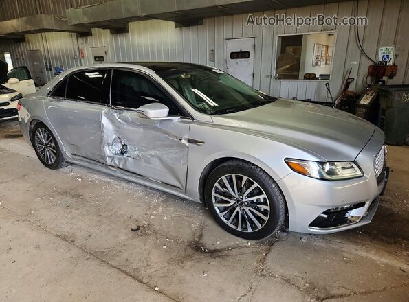 1LN6L9TKXJ5601855 2018 LINCOLN CONTINENTA Серебряный Передняя правая четверть