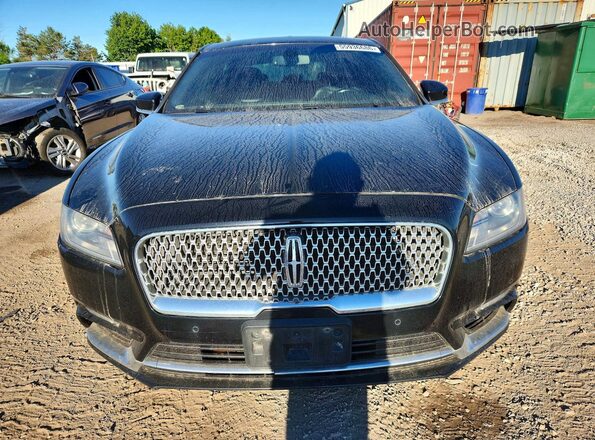 1LN6L9TP0H5630657 2017 LINCOLN CONTINENTA Black Front view