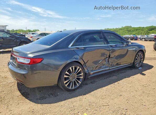 1LN6L9TP3H5605137 2017 LINCOLN CONTINENTA Gray Trasero derecho