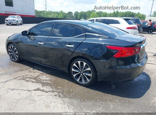 1N4AA6AP0GC400462 2016 NISSAN MAXIMA Черный Задняя левая четверть