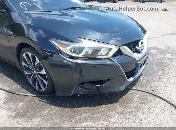 1N4AA6AP0GC400462 2016 NISSAN MAXIMA Черный Вид спереди