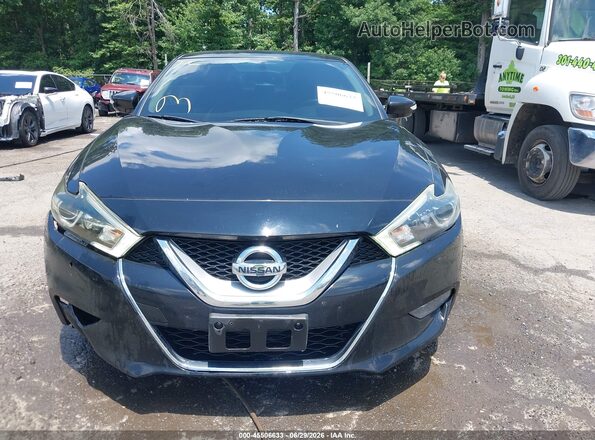 1N4AA6AP0GC400462 2016 NISSAN MAXIMA Черный Вид щитка приборов