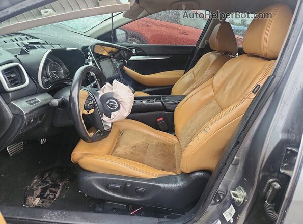 1N4AA6AP0GC402440 2016 NISSAN MAXIMA Серый Вид салона спереди