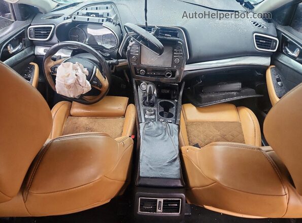 1N4AA6AP0GC402440 2016 NISSAN MAXIMA Серый Вид панели приборов