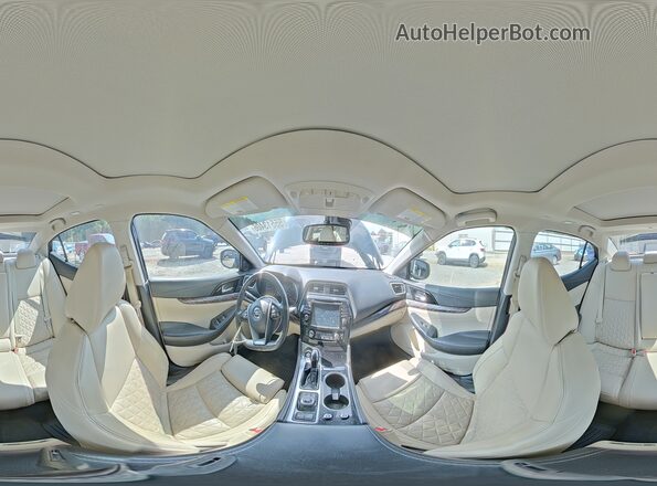 1N4AA6AP0GC413907 2016 NISSAN MAXIMA Черный Панорамный вид салона 360°