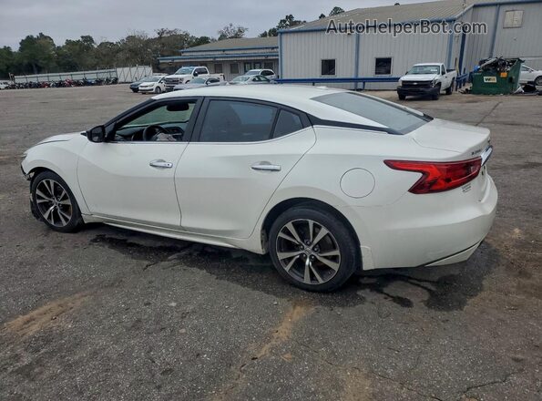 1N4AA6AP0GC421649 2016 NISSAN MAXIMA White Trasero izquierdo