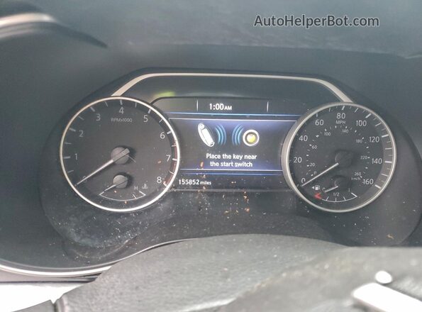1N4AA6AP0GC421649 2016 NISSAN MAXIMA White Vista del cuadro de instrumentos
