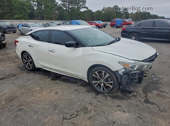 1N4AA6AP0GC421649 2016 NISSAN MAXIMA White Delantero derecho