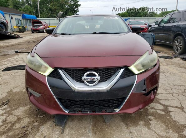 1N4AA6AP0GC431923 2016 NISSAN MAXIMA Red Դիմացի տեսք