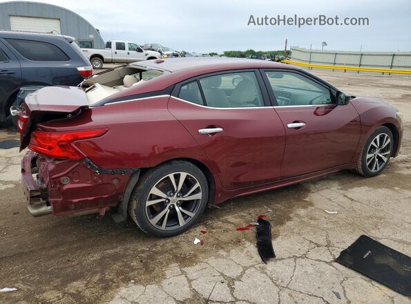1N4AA6AP0GC431923 2016 NISSAN MAXIMA Red Հետևի աջ